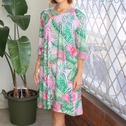 チュニック Aライン 5分袖【ch-008】