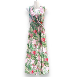 Luluoli パンツドレス 　リーフ　ピンク