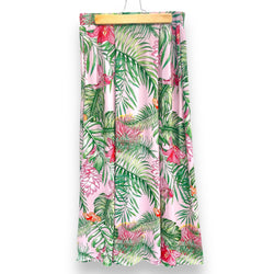 Luluoli スカート　リーフ　ピンク