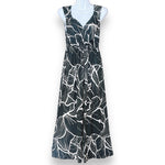 Luluoli カシュクールワンピース　ブラック×ベージュ