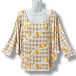 Luluoli ドルマンブラウス　パラカ　サンドベージュ