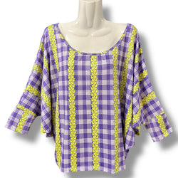 Luluoli ドルマンブラウス　パラカ　パープル