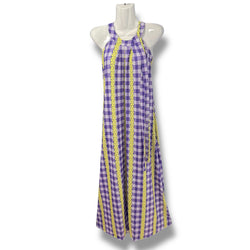 Luluoli ホルターネックワンピース パラカ パープル