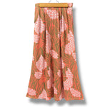 Luluoli スカート　ジンジャー　オリーブ×オレンジ