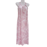 Luluoli ホルターネックワンピース ピンク×ホワイト