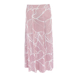 Luluoli スカート　薄ピンク×ホワイト