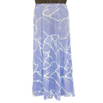 Luluoli スカート　濃ブルー×薄ブルー