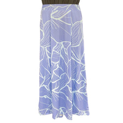 Luluoli スカート　濃ブルー×薄ブルー