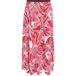 Luluoli スカート　ハイビスカス　レッド