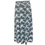 Luluoli スカート　シェル　ブラック×グリーン