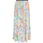 Luluoli スカート　葉　レインボー