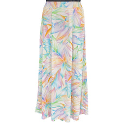 Luluoli スカート　葉　レインボー