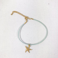 ヒトデ　レザーブレスレット